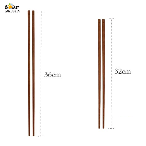 SK Long Cooking Chopsticks Sets*2 (SK ឈុតចង្កឹះវែងសម្រាប់ធ្វើម្ហូប2/ឈុត)